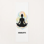 Yoga pose swirls name ヨガマット (正面)