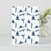 Yoga Posesカード 案内状 (スタンド正面)