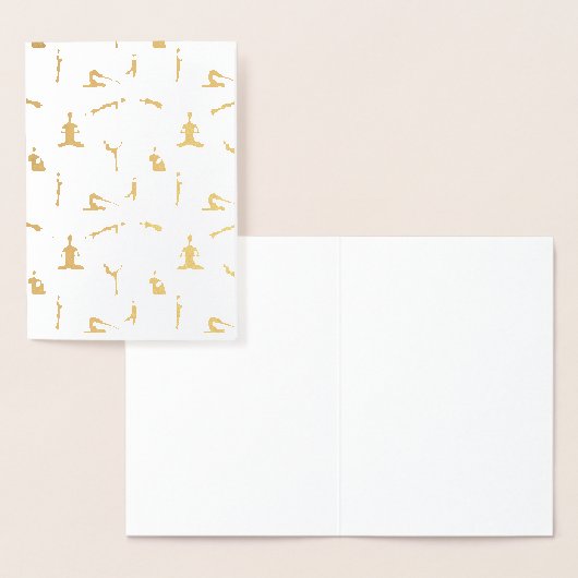 Yoga Posesカード 箔カード (ディスプレー)
