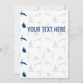 Yoga Poses Asanas発表 案内状 (正面)