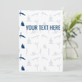 Yoga Poses Asanas発表 案内状 (スタンド正面)