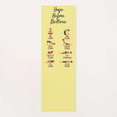 Yoga Poses Before Bed Routine Poses With Times ヨガマット (正面)