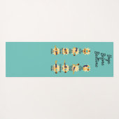 Yoga Poses Before Bed Routine Poses With Times ヨガマット (裏面(横))