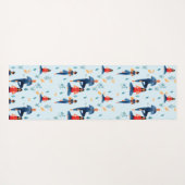 Yoga Poses, Meditation, New Age Art  ヨガマット (裏面(横))