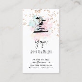 *~*Yoga QR AP33 Rainbow Spiritual Cloud 名刺 (裏面)