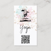 *~*Yoga QR AP33 Rainbow Spiritual Cloud 名刺 (正面)