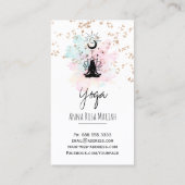 *~*Yoga QR AP33 Rainbow Spiritual Lotus 名刺 (裏面)