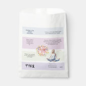 Yoga Relax Meditation Serene Chakra antistress フェイバーバッグ (正面)