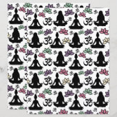 Yoga Scrapbook Paper (正面/裏面)