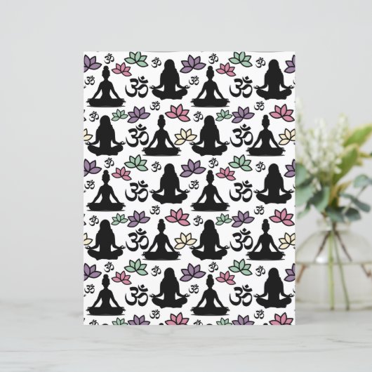 Yoga Scrapbook Paper (スタンド正面)