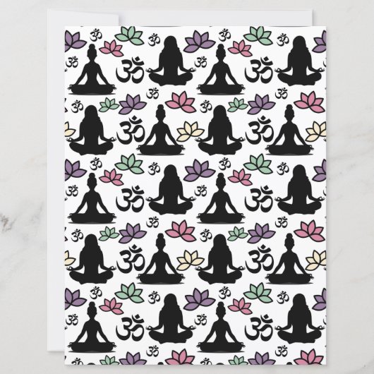 Yoga Scrapbook Paper (正面)