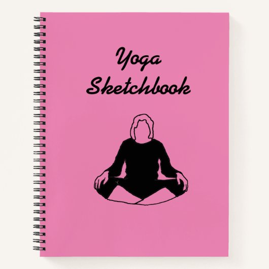 Yoga Sketchbook  ノートブック (正面)