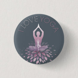 yoga statement 缶バッジ