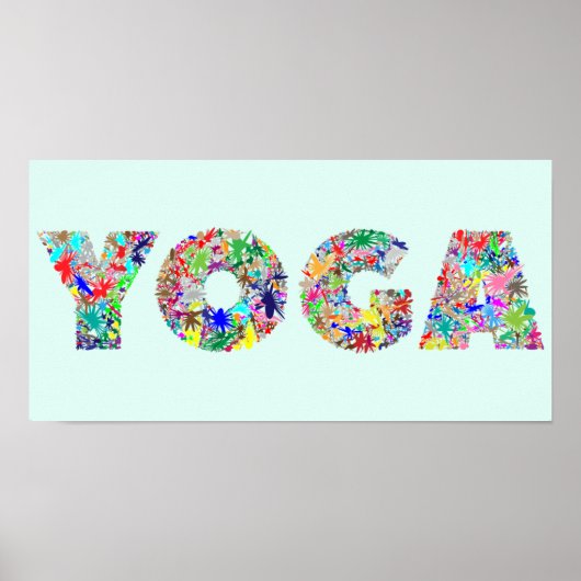 YOGA STUDIOアートピースポスタ手頃ー ポスター (正面)