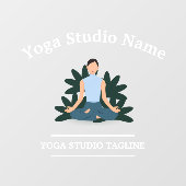 Yoga Studio編集可能ウィンドウロック ウィンドウサイン (シート)