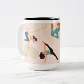 Yoga Tea Mug ツートーンマグカップ (正面左)