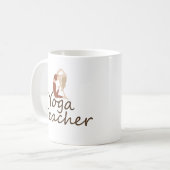 Yoga Teacher  コーヒーマグカップ (正面左)