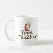 Yoga Teacher  コーヒーマグカップ (左)