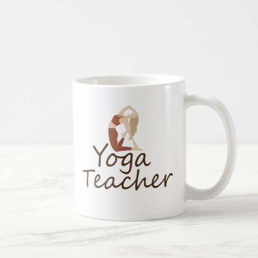 Yoga Teacher  コーヒーマグカップ (右)