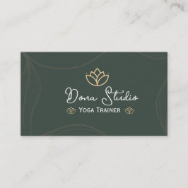 Yoga Trainer Business Card 名刺