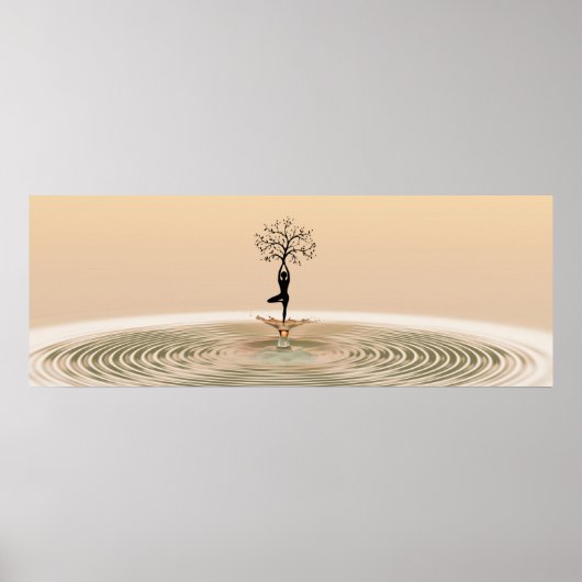 Yoga tree of lifeポスター ポスター (正面)