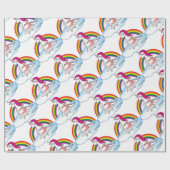 Yoga Unicorn ラッピングペーパー (フラット)