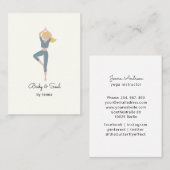  Yoga  Visitenkarte 名刺 (正面/裏面)