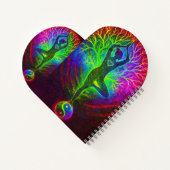 Yoga Yin Yang Rainbow ノートブック (裏面)