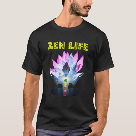 Yoga Zen Zen Yoga Style Zone Yoga Ideas Namast Tシャツ (正面)