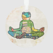 yogafrosch  オーナメント (裏面)
