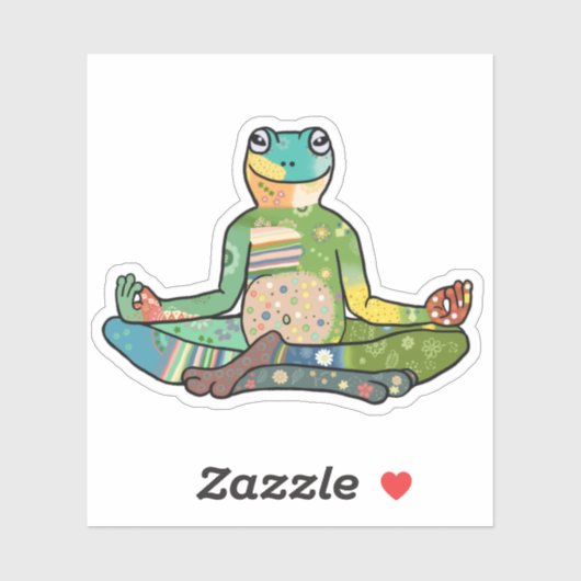 Yogafrosch シール (シート)