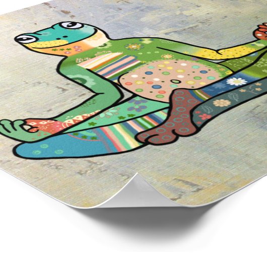 Yogafrosch ポスター (角)