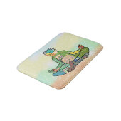Yogafrosch Badematte バスマット (アングル)