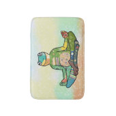 Yogafrosch Badematte バスマット (正面縦)