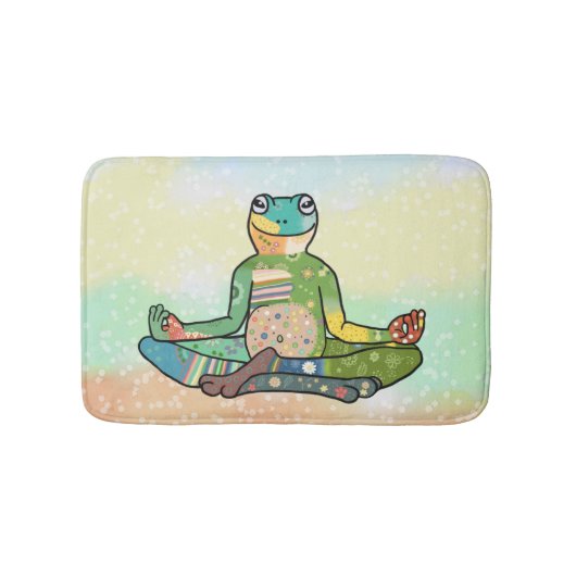 Yogafrosch Badematte バスマット (正面)