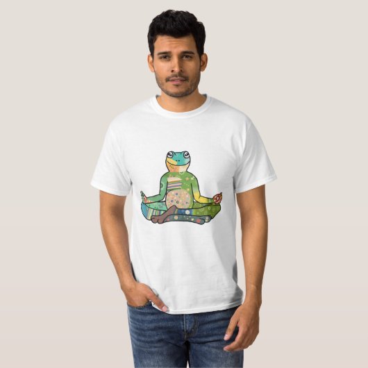 Yogafrosch Tシャツ (正面フル)