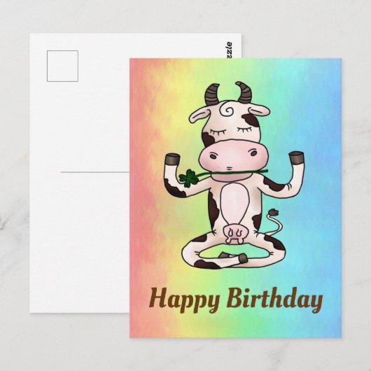 Yogakuh Postkarte ポストカード (正面/裏面)