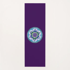 Yogamat with Sacred Geometry Mandala ヨガマット