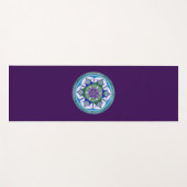 Yogamat with Sacred Geometry Mandala ヨガマット (正面(横))