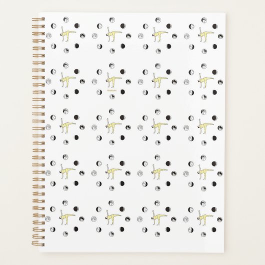 Yogapose der Mond プランナー手帳 (正面)