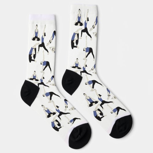 Yogasocken in Blau – ソックス (右)