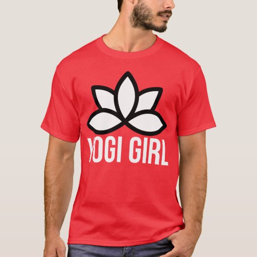 Yogi Girl music retro Tシャツ (正面)