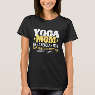Yogi Mother Yoga Mom Yoga Tシャツ
