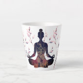 Yogi World Latte Mug カフェラテマグ (正面)