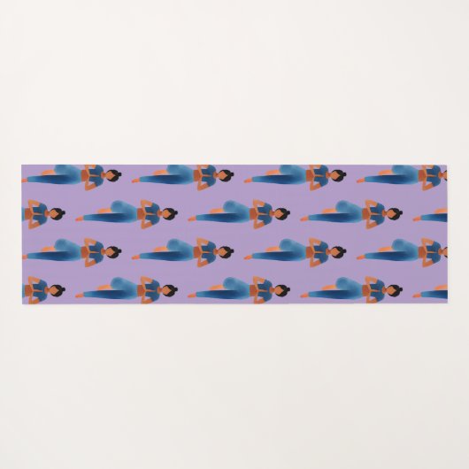 Yogini Asana Yoga  ヨガマット (裏面(横))