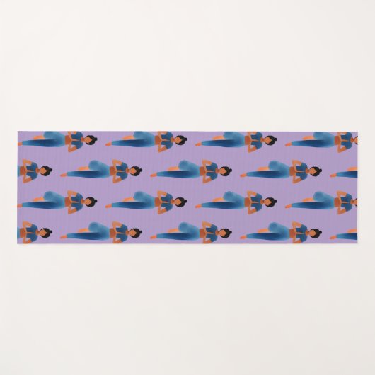 Yogini Asana Yoga  ヨガマット (正面(横))