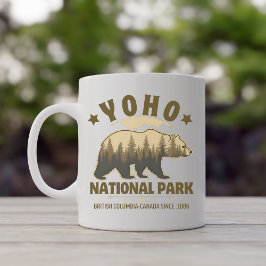 Yoho Bear Design for Nature Lovers – BC Wilderness コーヒーマグカップ