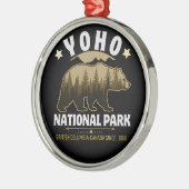 Yoho National Park Bear – British Columbia メタルオーナメント (左)