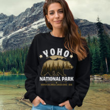Yoho National Park Canada – Bear & Forest Landscap