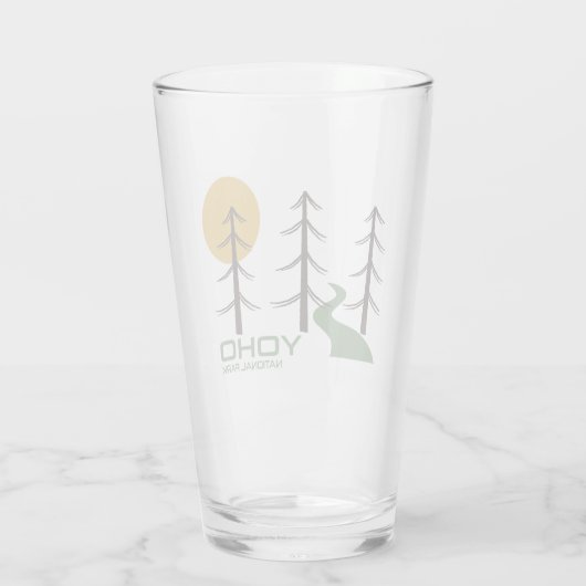 Yoho National Park Trail タンブラーグラス (裏面)